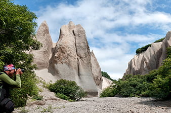 Ozernaya river bank