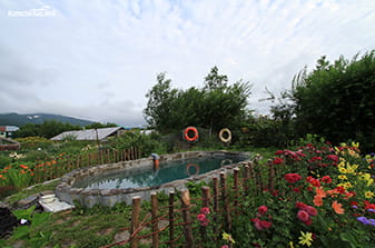 swimming pool at the camp