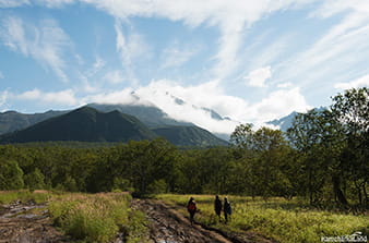 Waterfalls trip Kamchatka