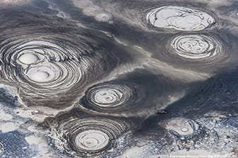 acid lake Kamchatka
