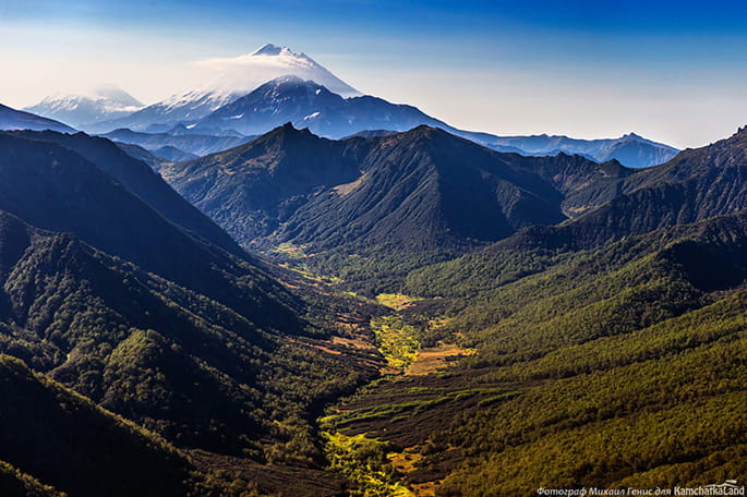 over the rivers of Kamchatka