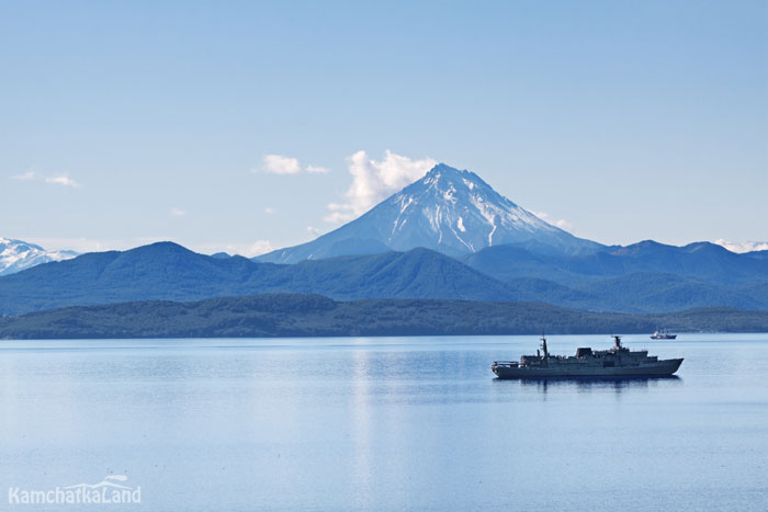 Volcano panorama.