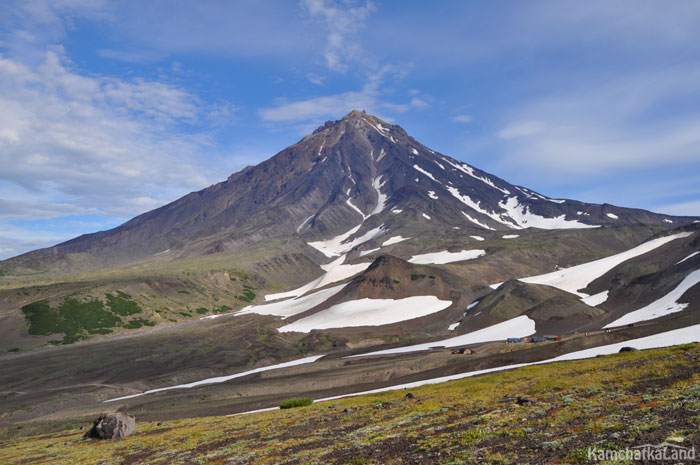 Avachinsky volcano.