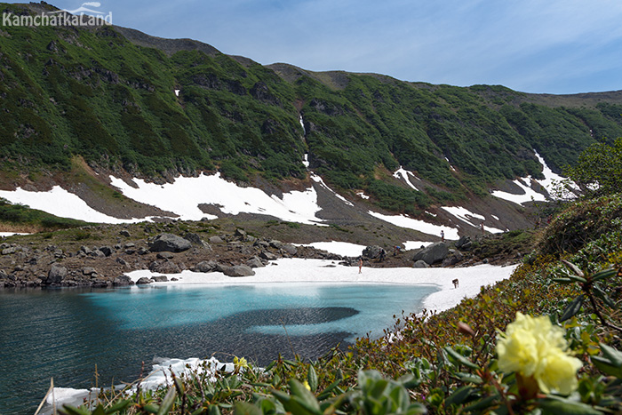 Lakes in Kamchatka.