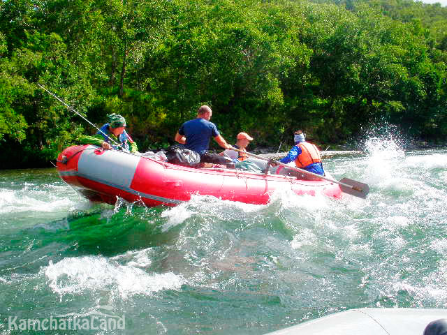 Kamchatka rafting.