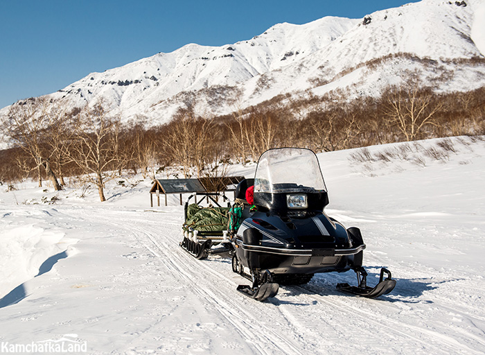 Travelling and tours to Kamchatka in January.