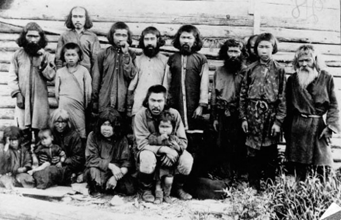 Peoples of Kamchatka by family.