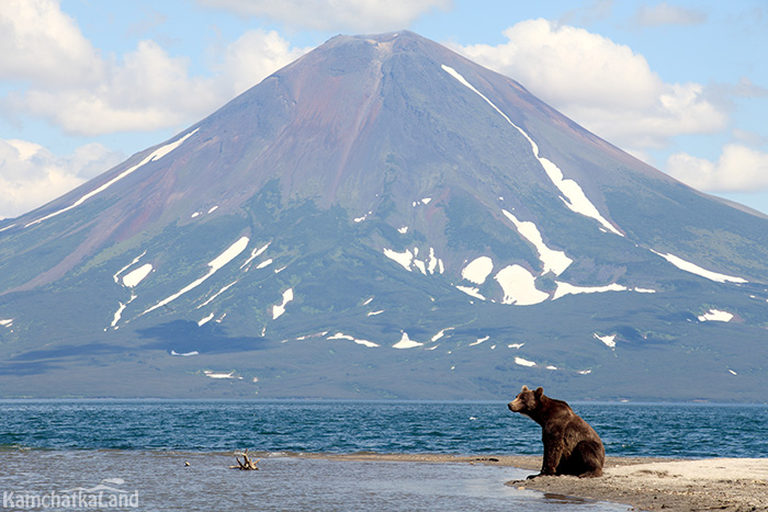 Landscape of the Kronotsky Reserve.