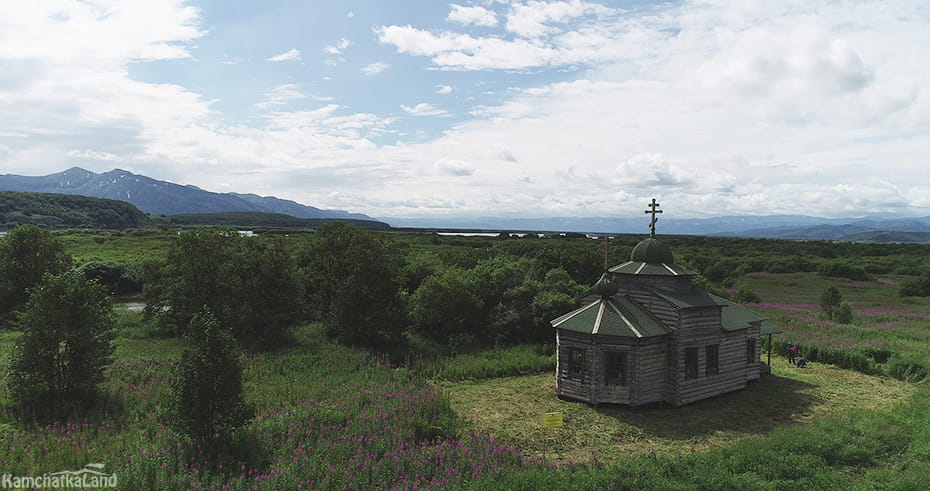 Nizhnekamchatsk in the north of Kamchatka.