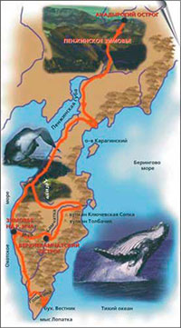 Discovery of Kamchatka.