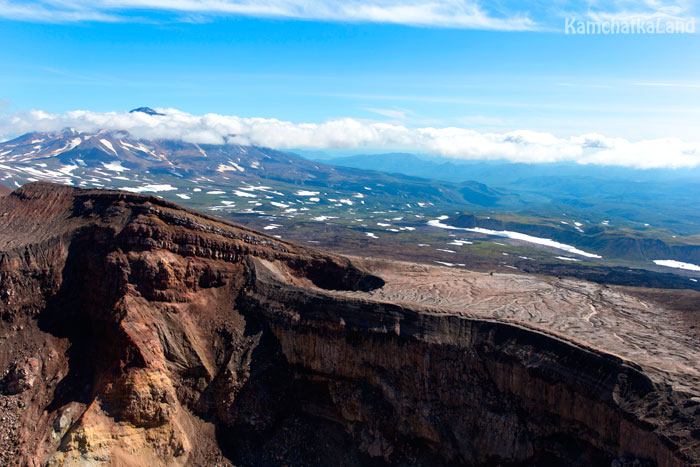 Gorely Volcano.