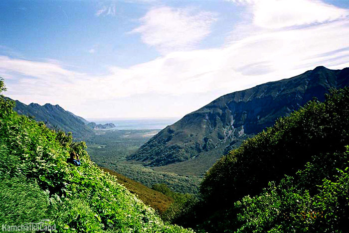 Zhirovaya Bay in Kamchatka