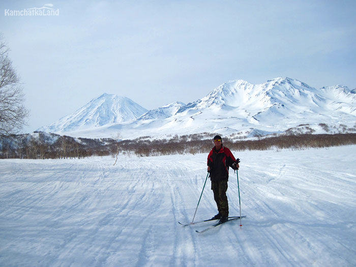 ski trail.